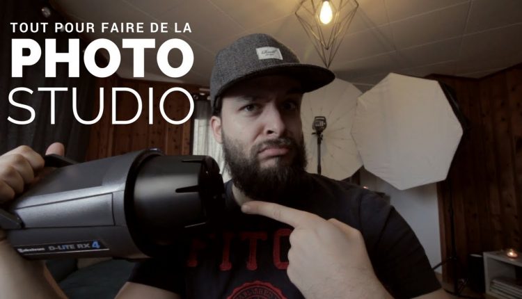 Quel MATERIEL pour faire un STUDIO PHOTO chez soi