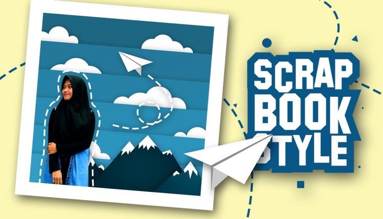 Edit Foto Kekinian - 3D Digital Scrapbook Photoshop - Photoshop Tutorial Indonesia