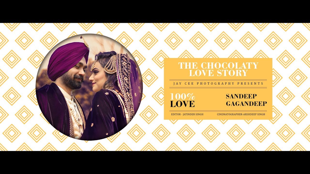 The Chocolaty Love Story Wedding Teaser | Sandeep & Gagandeep | Jay Cee Photography