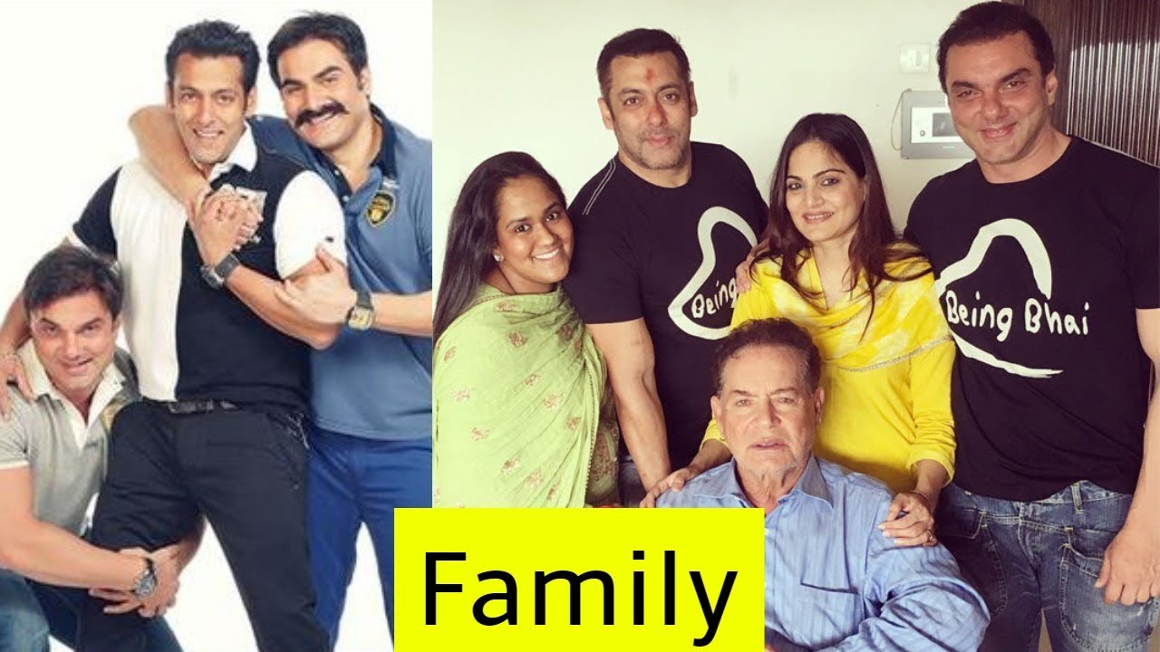 Salman Khan With His All Family Members Salman Khan Family Photos 
