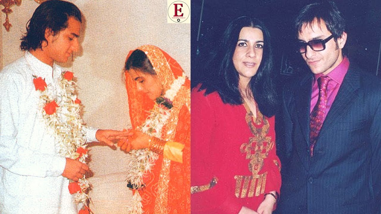 Saif Ali Khan First Wife Amrita Singh Wedding Photos & Family Pics