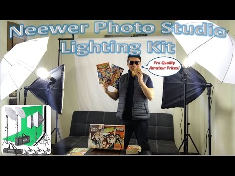 Neewer Photo Studio Lighting Kit | New Youtube Studio!