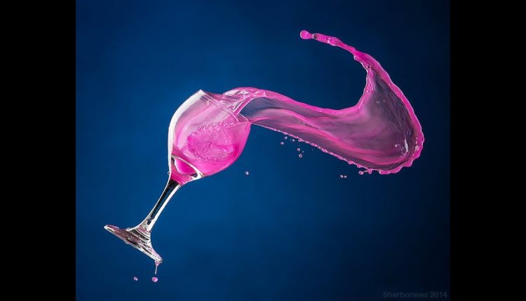 Wineglass Splash Studio Photography Tutorial
