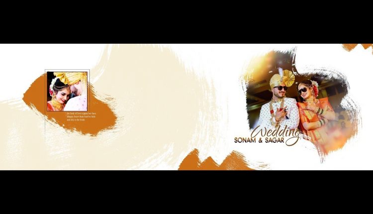 Adobe Photoshop CC Tutorial  - Wedding Album Cover Page
