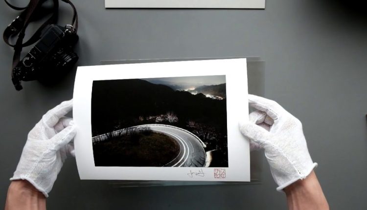 Signing Fine Art Photography Prints