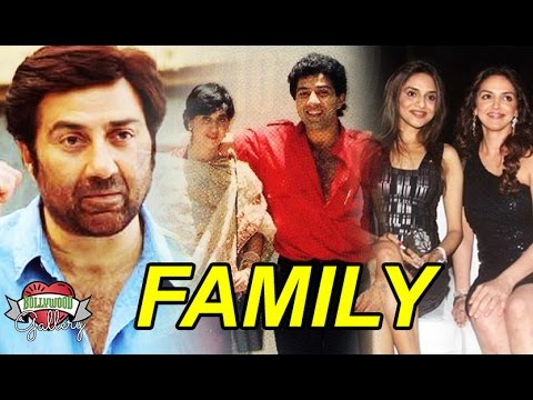 Sunny Deol Family With Parents, Wife, Son, Brother and Sisters Photos