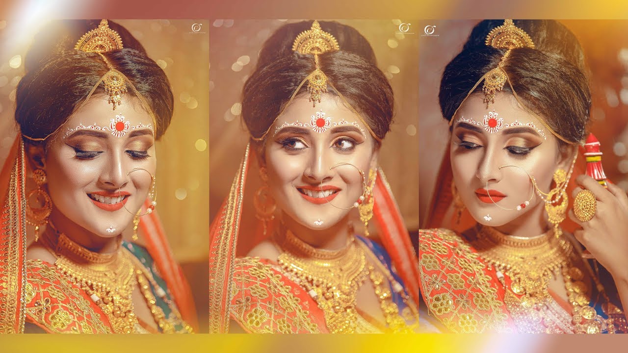 Indian Bridal Makeover Bengali | Makeover Artist Gargi Roy | Photographer LOukik Das |