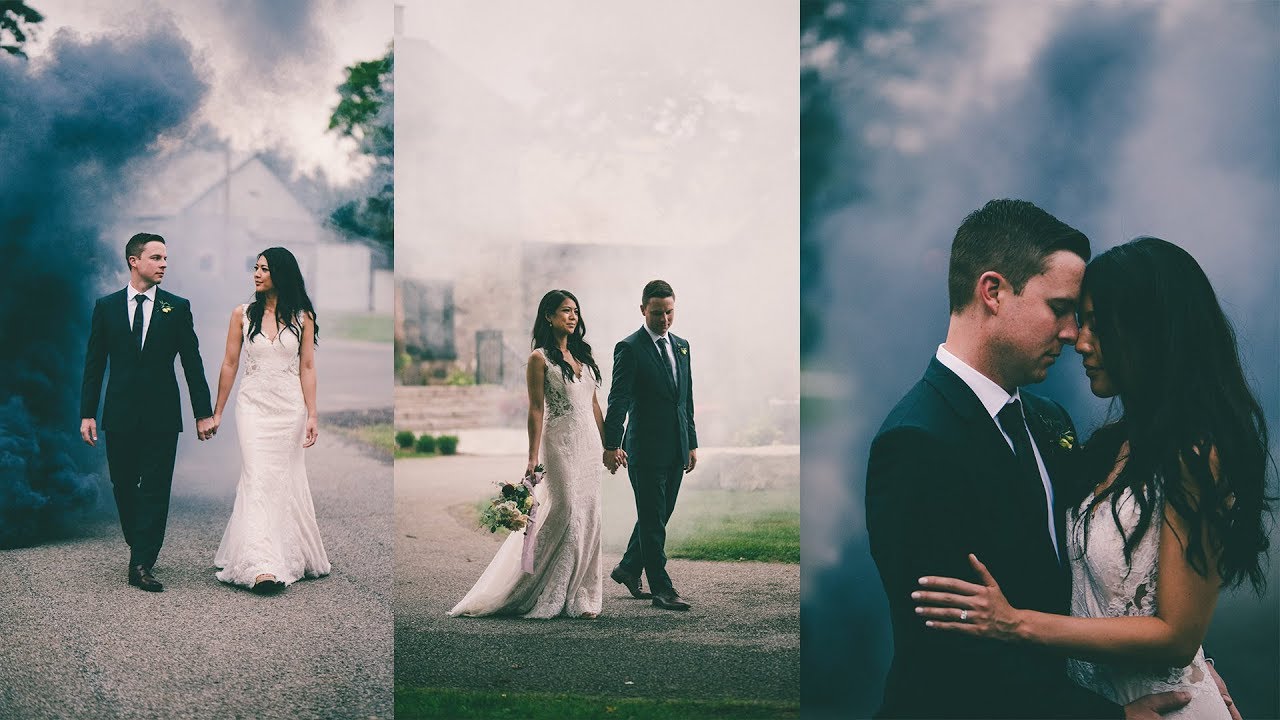 Wedding Photography - Smoke Bombs - Behind the Scenes