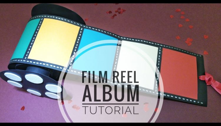 Camera Film Photo Reel Album Tutorial - Crafts n' Creations