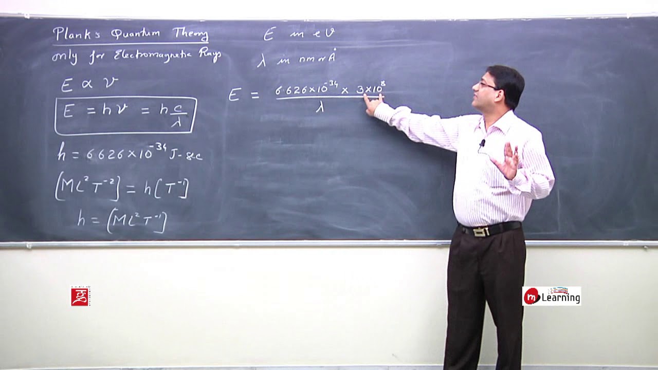 Photons and Photo Electric Effect: Plank's Quantum Theory - 02 For Class 12th