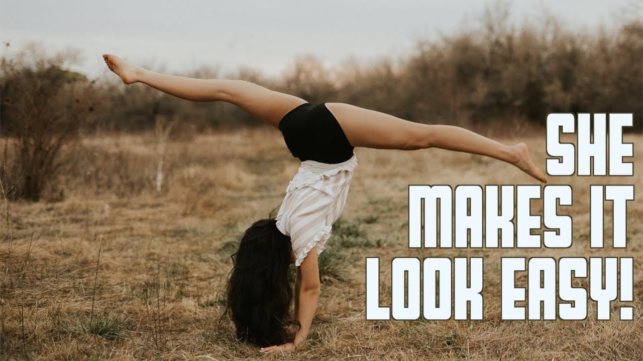GYMNAST POSES FOR SENIOR PICTURES | IMPOSSIBLE POSES