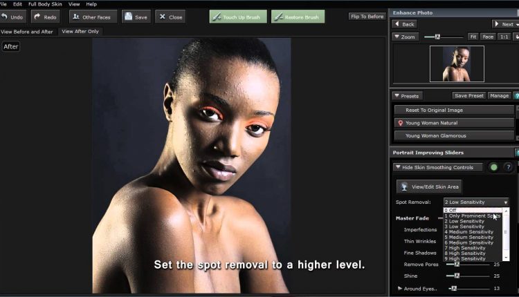 Portrait Professional 11 - Glamour 1 Tutorial