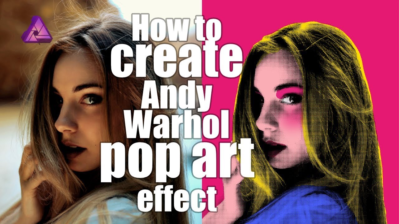 Affinity Photo Tutorial #04 | Create Andy Warhol style Pop Art effect