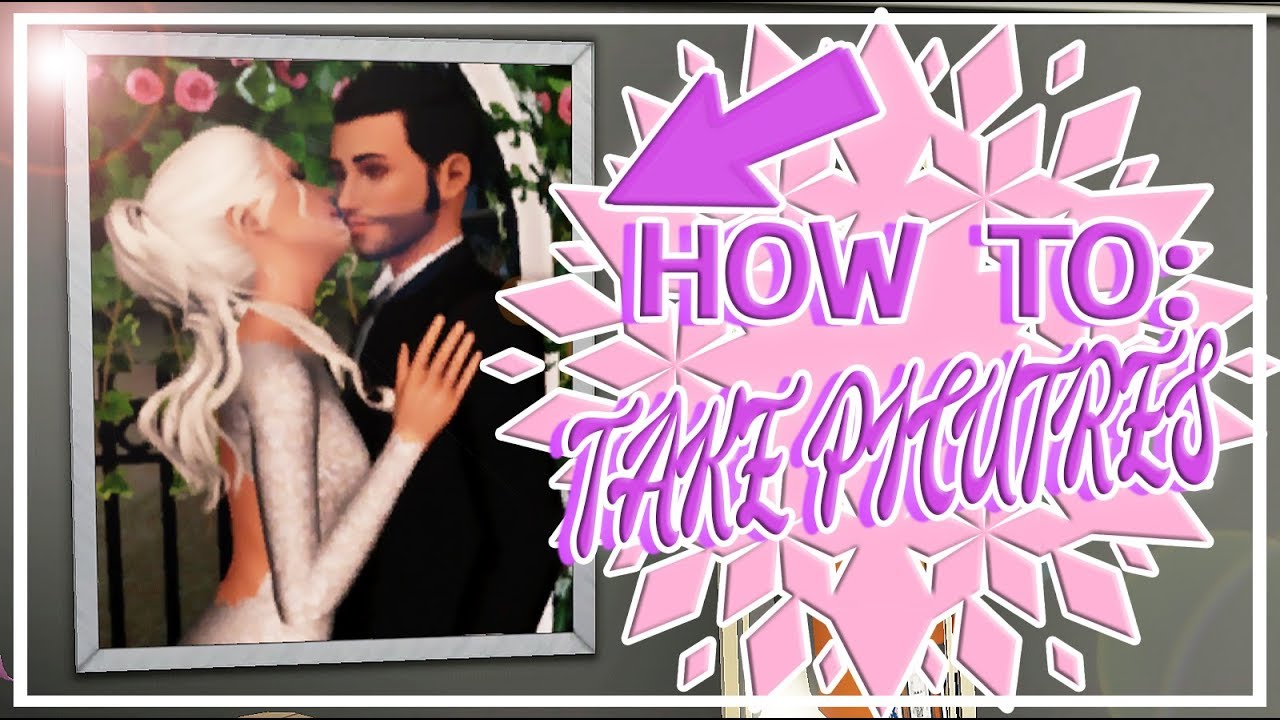 The Sims 3: Tutorial - How I Take Wedding Pictures
