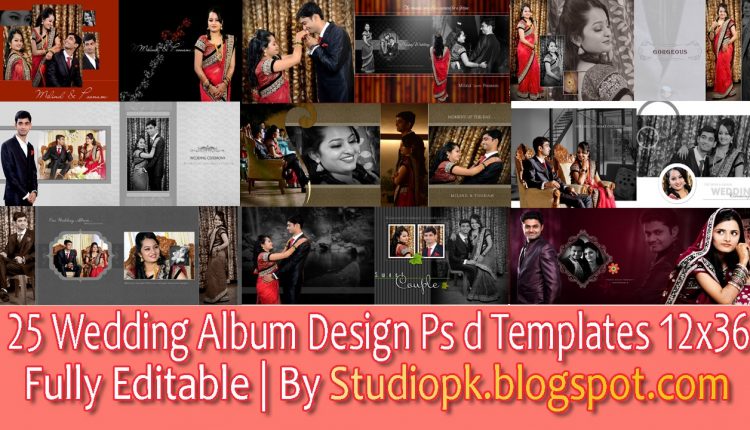 Wedding Album Design Psd Files 12x36 Free Download 