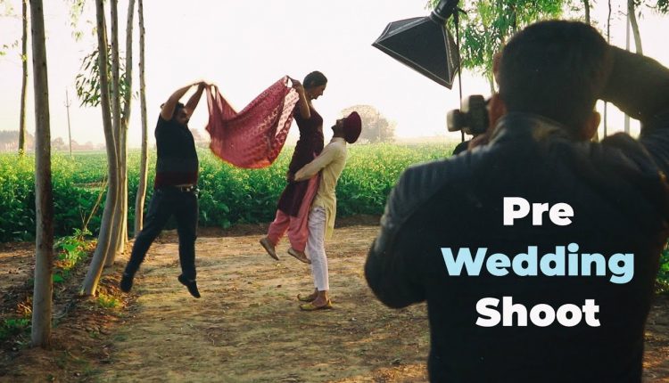 Behind the Scenes of a PRE WEDDING SHOOT!