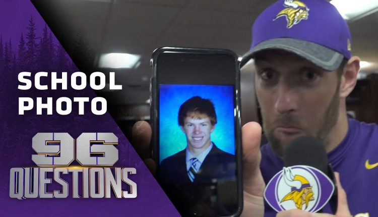 96 Questions: Kyle Rudolph School Photo | Minnesota Vikings