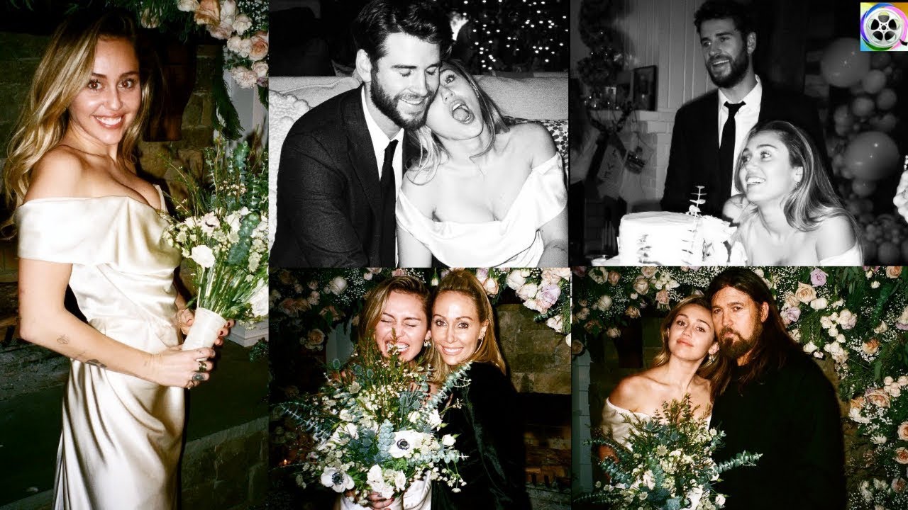 Miley Cyrus and Liam Hemsworth wedding Photos