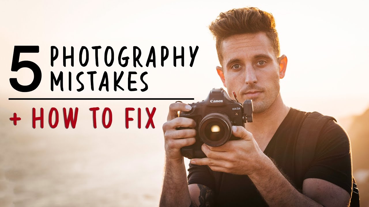 5 Beginner Photography Mistakes + How To Fix