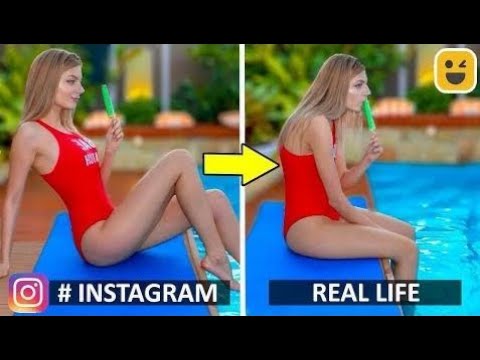 [DIY School] Instagram vs Real Life! Phone Photo DIY Life Hacks  # 18