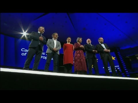 European Commission President candidates pose for family photo