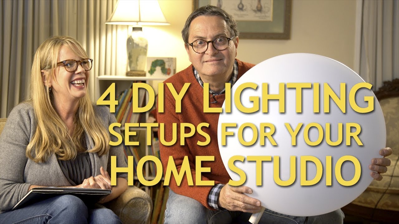 4 DIY Lighting Setups for Your Home Studio