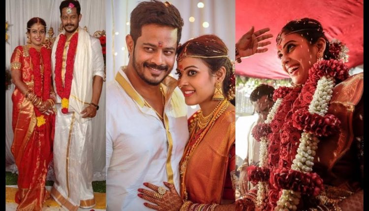 Actress Chandini And Choreographer Nanda Wedding Pics