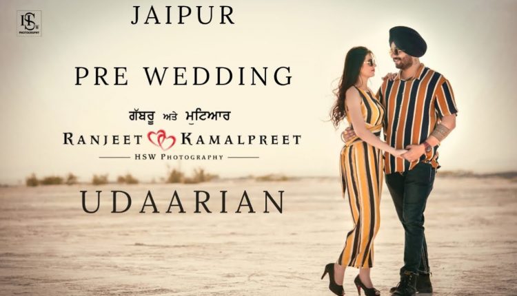 Ranjeet & kamalpreet Pre wedding shoot At Jaipur Hsw photography 7082026140