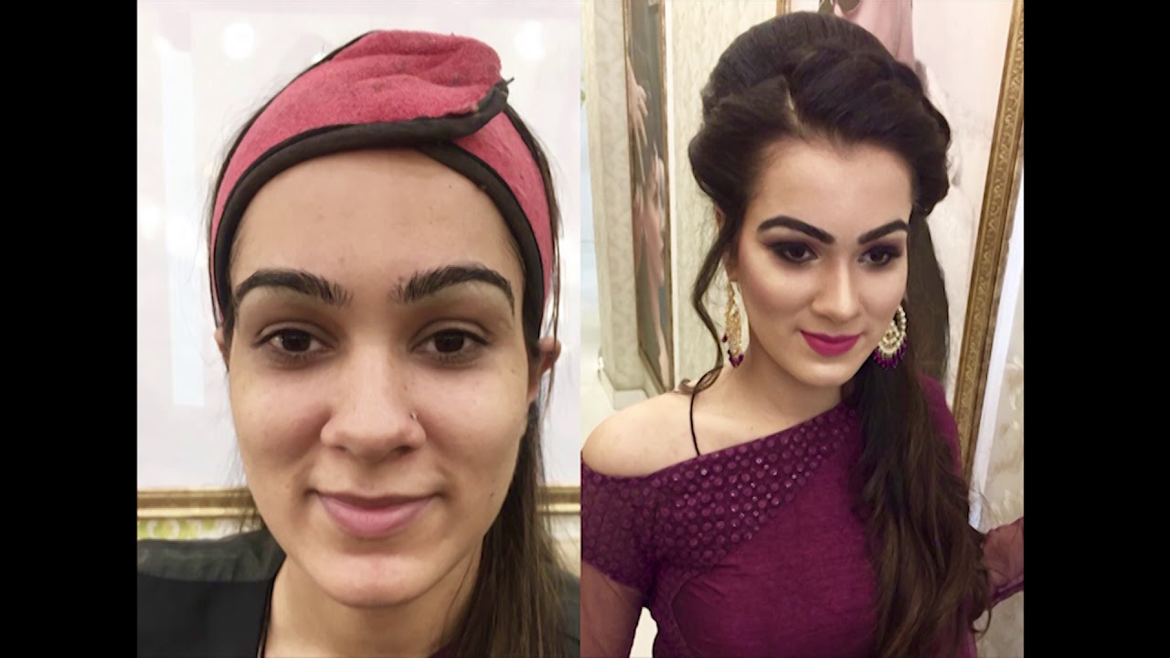 makeup transformation photos bridal tutorial slidshow learn on v.l.c.c m.a.c pac summer makeup