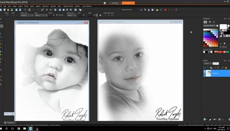 Create a dreamy effect on a portrait with PaintShop Pro