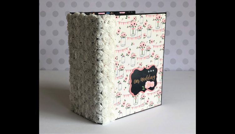 Wedding Mini Album Echo Park Just Married Flip-thru & process