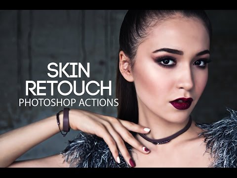 How to Professional Retouch Portrait Using Photoshop Actions - Walkhthrough