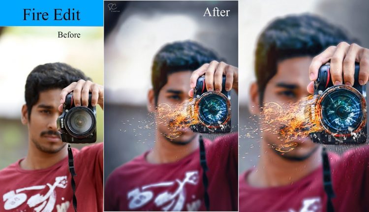 Fire Camera Photo Editing Tutorial Step By Step l SC Creation