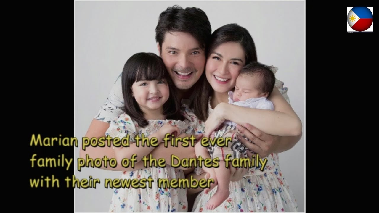 LOOK! First Family Photo of Dantes Family with baby ziggy