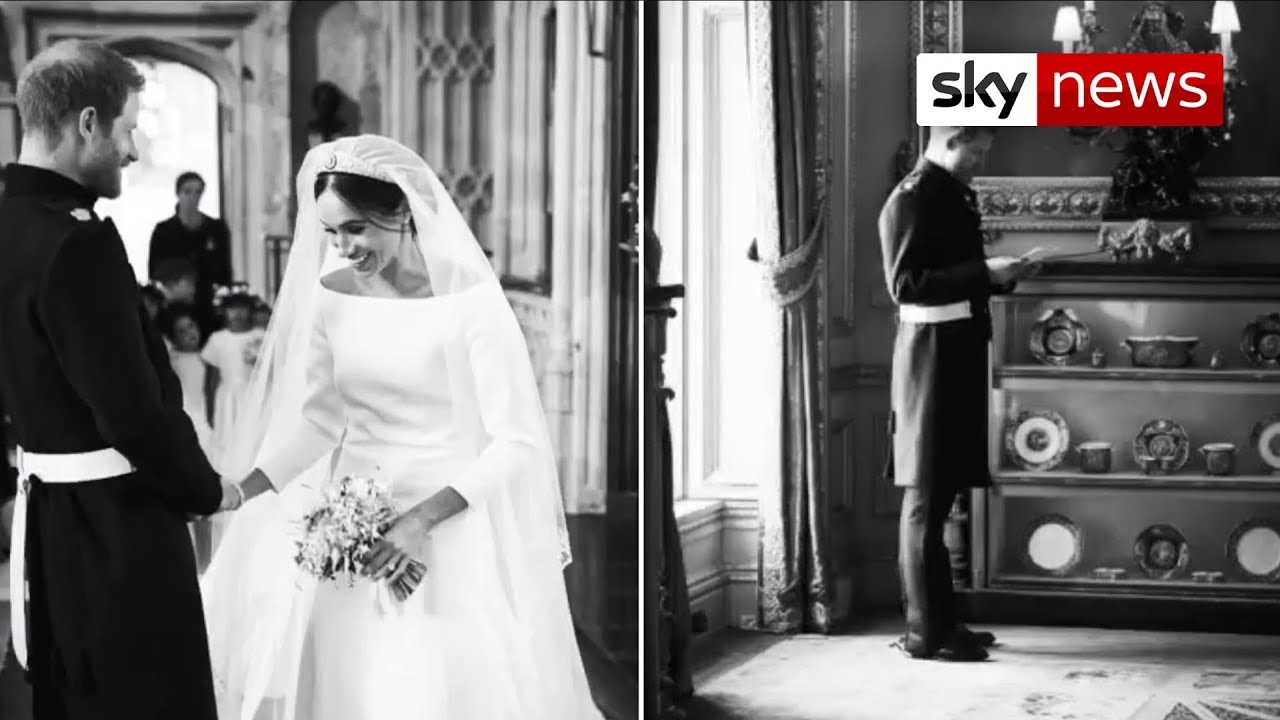 Harry and Meghan release new photos to mark first wedding anniversary