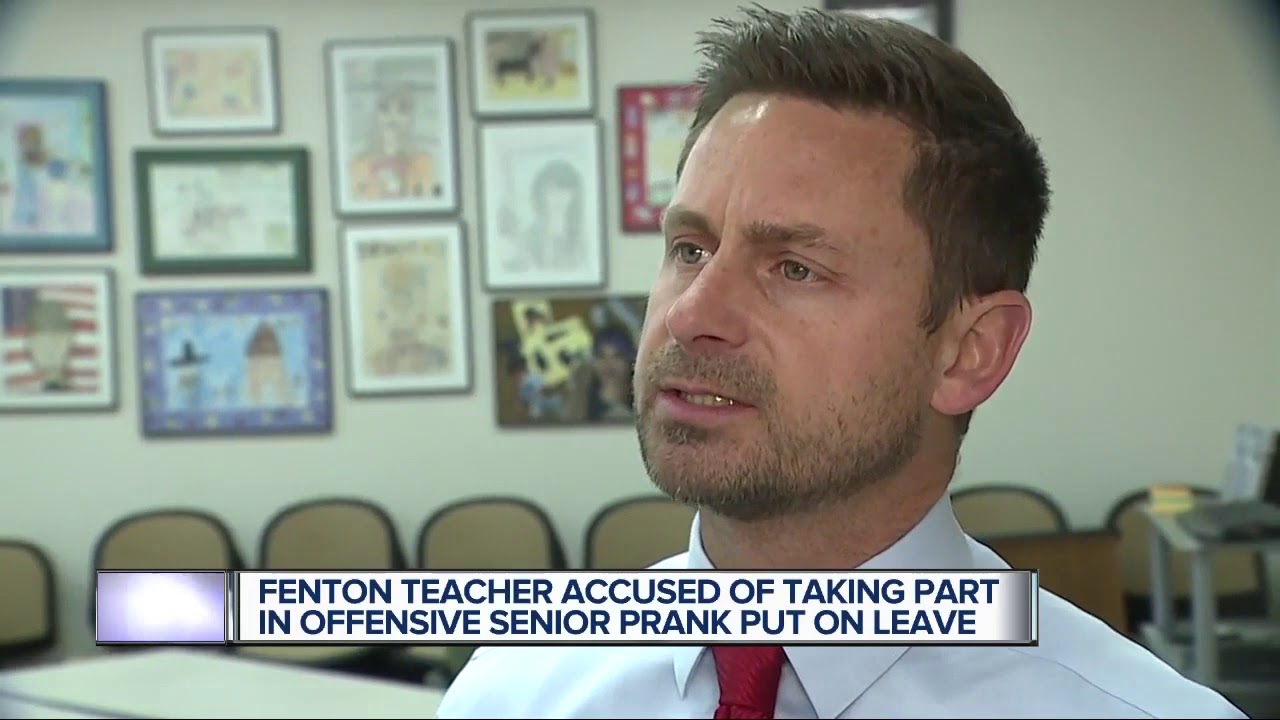 Teacher placed on leave after taking part in racist Fenton High School senior prank photo