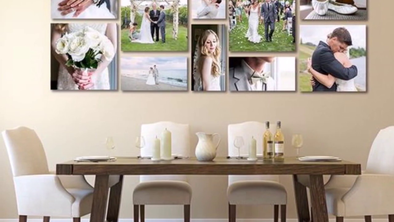 15 Ways to Display Your Wedding Pictures At Home