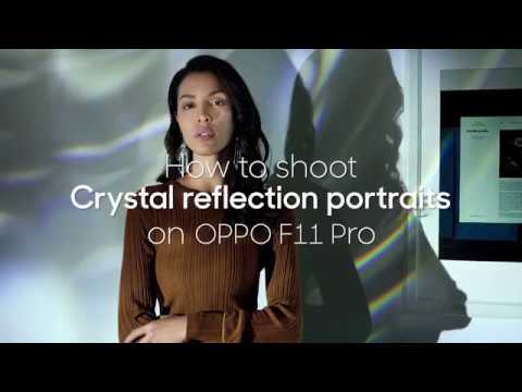 capture crystal reflected portrait - F11 Pro