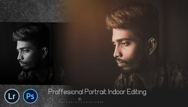 Professional Portrait Indoor Editing In Photoshop Lightroom And CC 2018