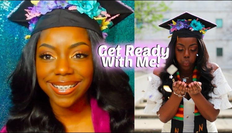 Graduation Pictures! | Hair & Makeup + Footage, Grad Cap and Pics!