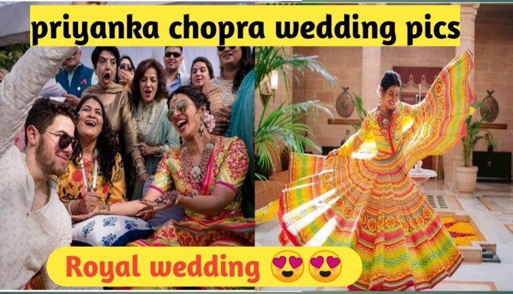 priyanka chopra & Nick jonas WEDDING pics | priyanka chopra mehndi pics