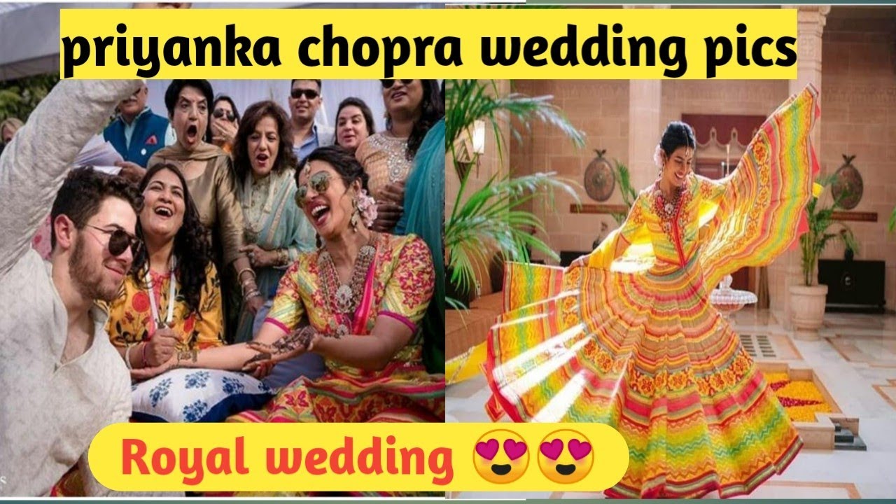 priyanka chopra & Nick jonas WEDDING pics | priyanka chopra mehndi pics