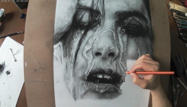 Hyperrealistic Portrait | Pencil Drawing Time-lapse
