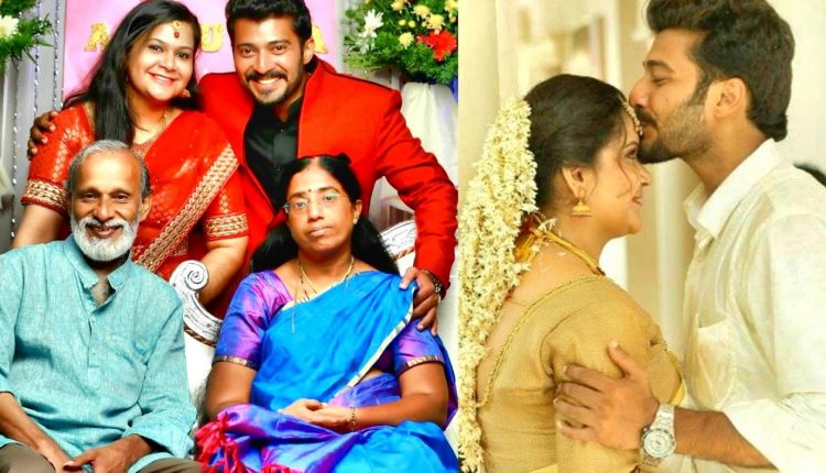 Malayalam Serial Fame Aadarsh Nair Wedding and Family || RARE PICS ||
