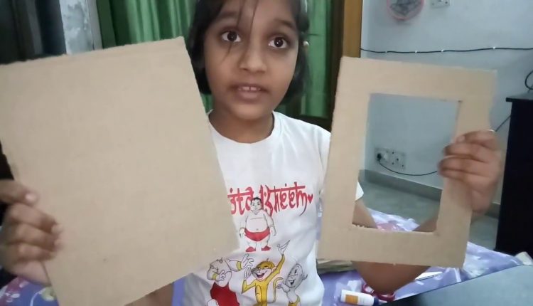 Making a Photo Frame on Mother's Day | School Project