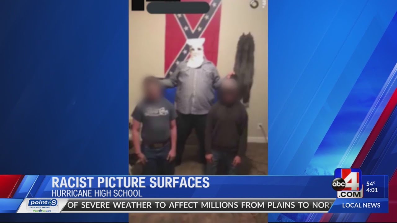 Racist pictures surfaces linked to Hurricane high school