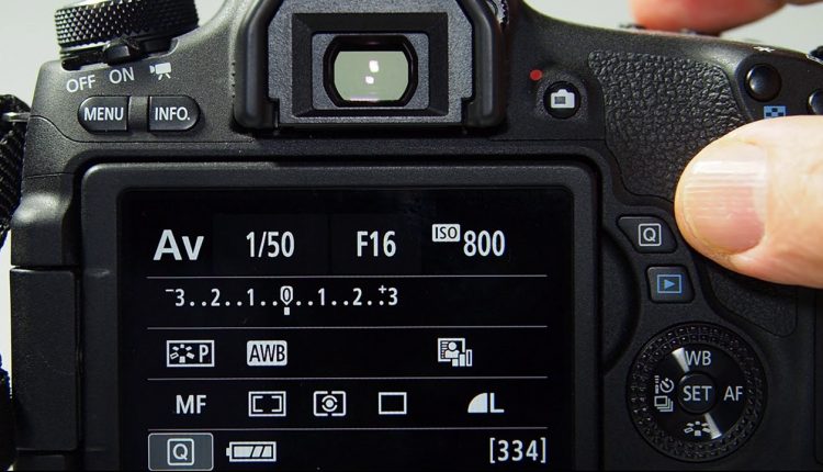 Beata Alwyns Photo School One Minute Training Canon AV Setting