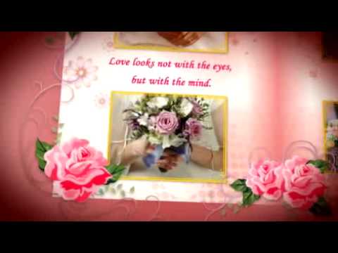 Wedding Album Roses After Effects template
