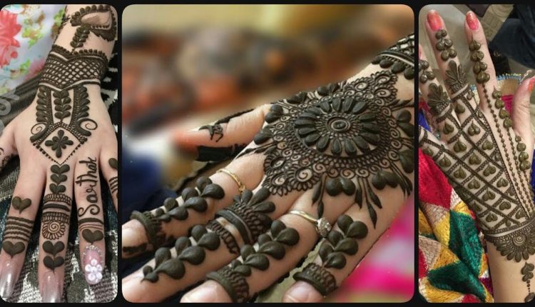 60+Top Trending & Cute Khafif & Dubai Bridal Mehndi Designs Images 2019