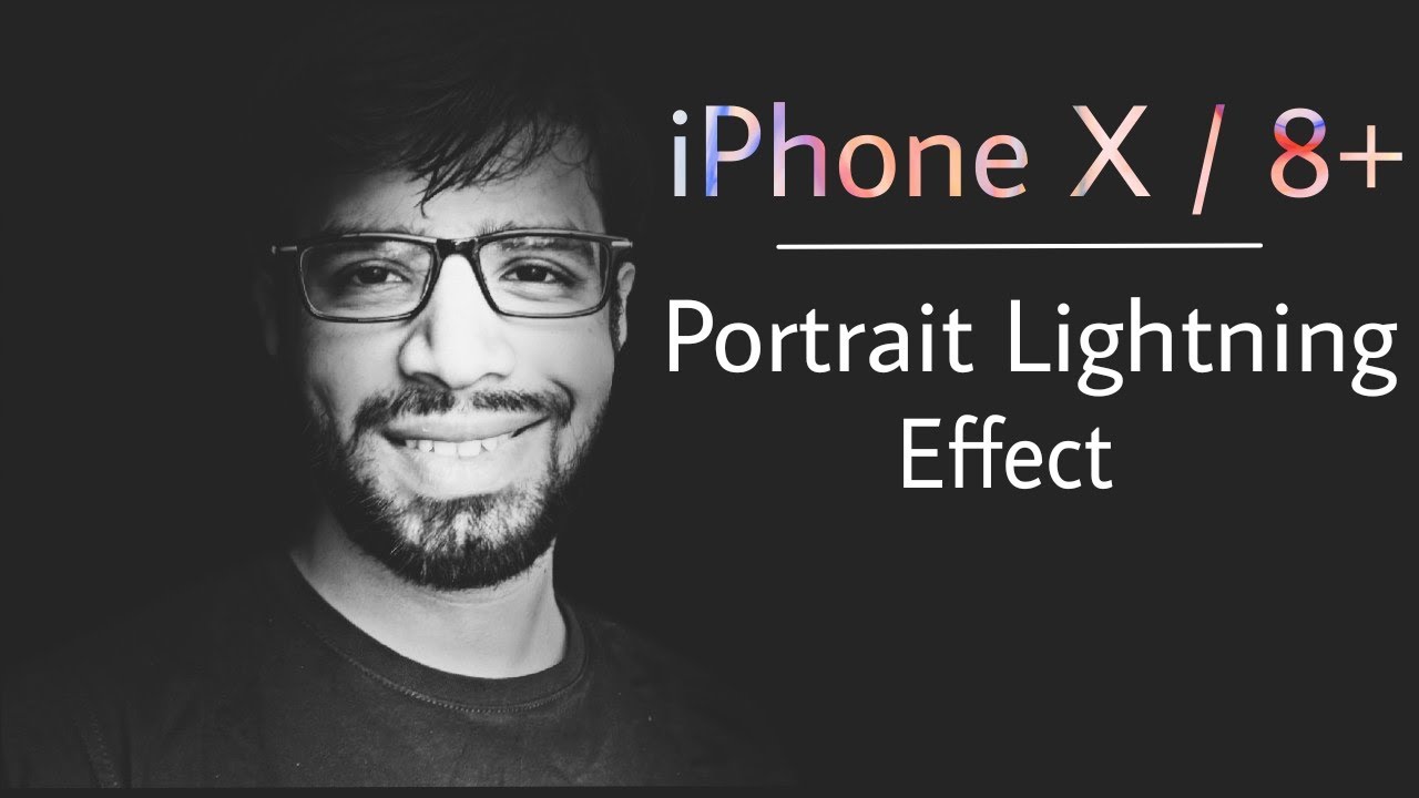 iPhone X / 8+ Portrait studio effect using PicsArt | Low Key Portrait Effect